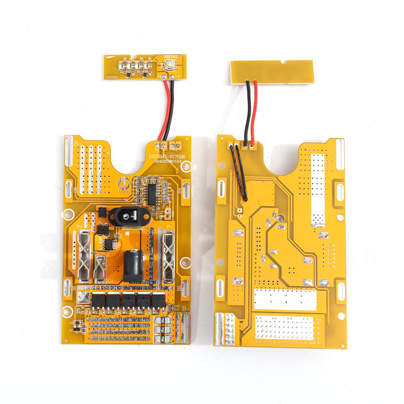 DXIONG21700/18650 バッテリーボックスシェルマキタ電動工具バッテリーセット材料 5 文字列 21v 保護ボード|undefined