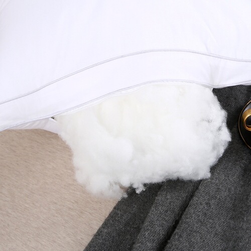 Pure cotton feather velvet pillow core five-star hotel pillow high rebound pillow single neck pillow machine washable pillow core wholesale
