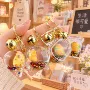 商务入油液体可爱钥匙扣