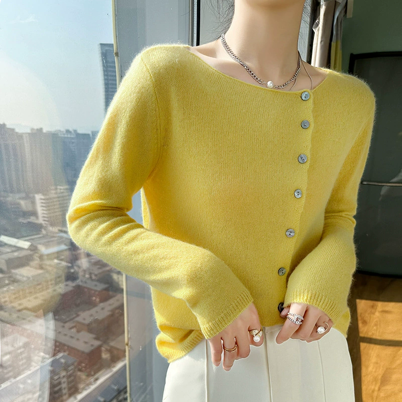 Кардиган из кашемира демисезонный, knitted jacket