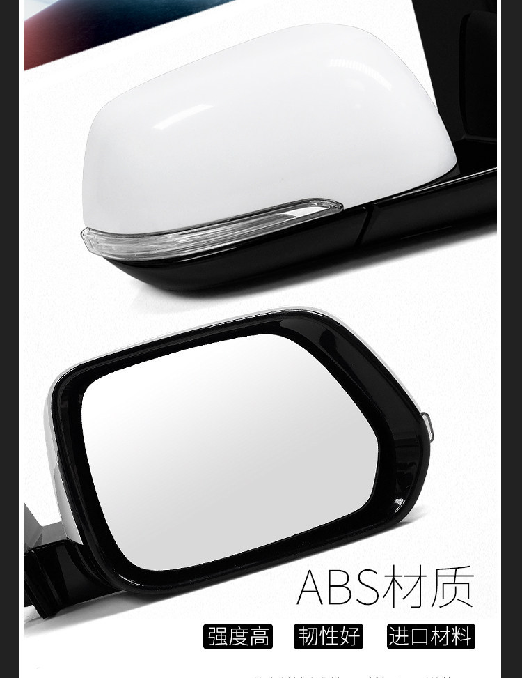 Suitable for Gac Trumpchi Gm8/M8 Rearview Mirror Assembly, 2018 to 2023 Model Years, Left and Right Side Mirrors, Complete Set