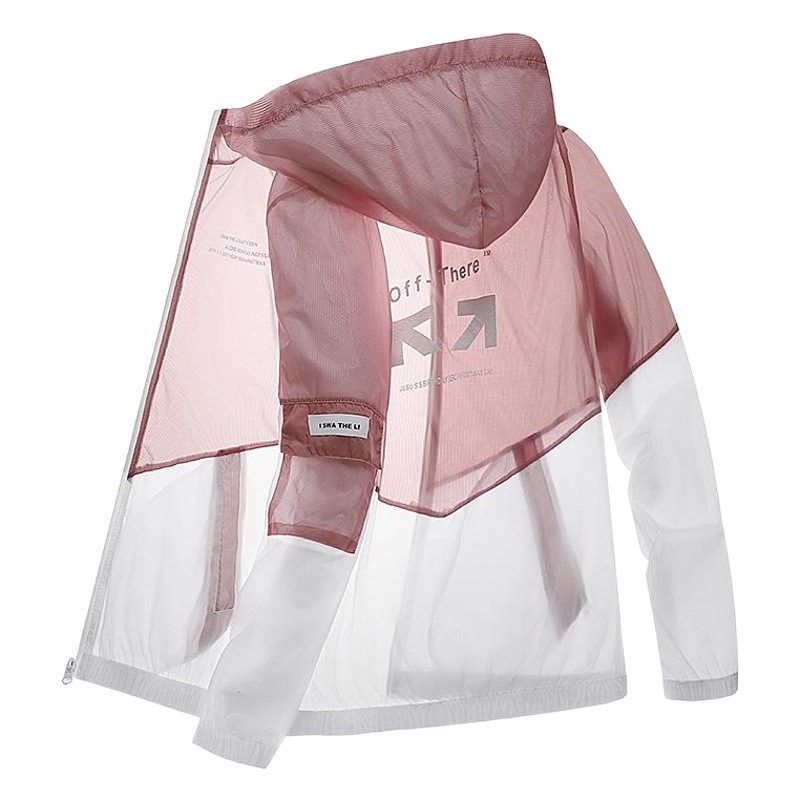 Soporte Entrega verano Internet celebridad TikTok deportes ropa de protección solar Hombres estilo coreano SLIM-Fit guapo ultrafino transpirable protección solar piel