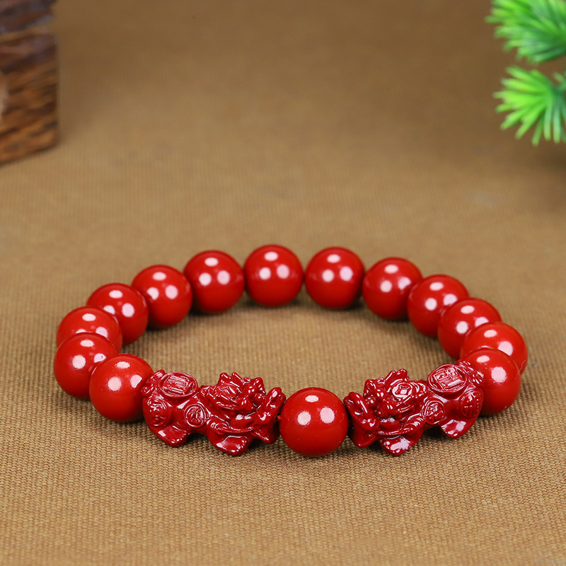 12mm 축복 쌍 Pixiu 팔찌