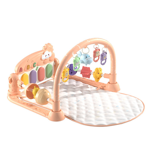 Pedal piano newborn baby toys 0-1 years old fitness stand early education puzzle male and female baby 3-6 months gift