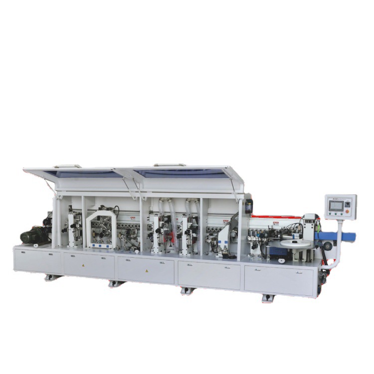468J carpintería máquina automática de bandas de borde panel muebles gabinete puerta de madera cubierta doble reparación máquina de bandas de borde