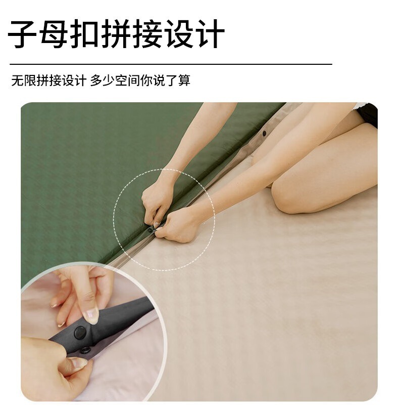 Universal SUV car trunk travel bed sleeping mat for self-driving tours and camping, inflatable car bed, non-inflatable folding bed
