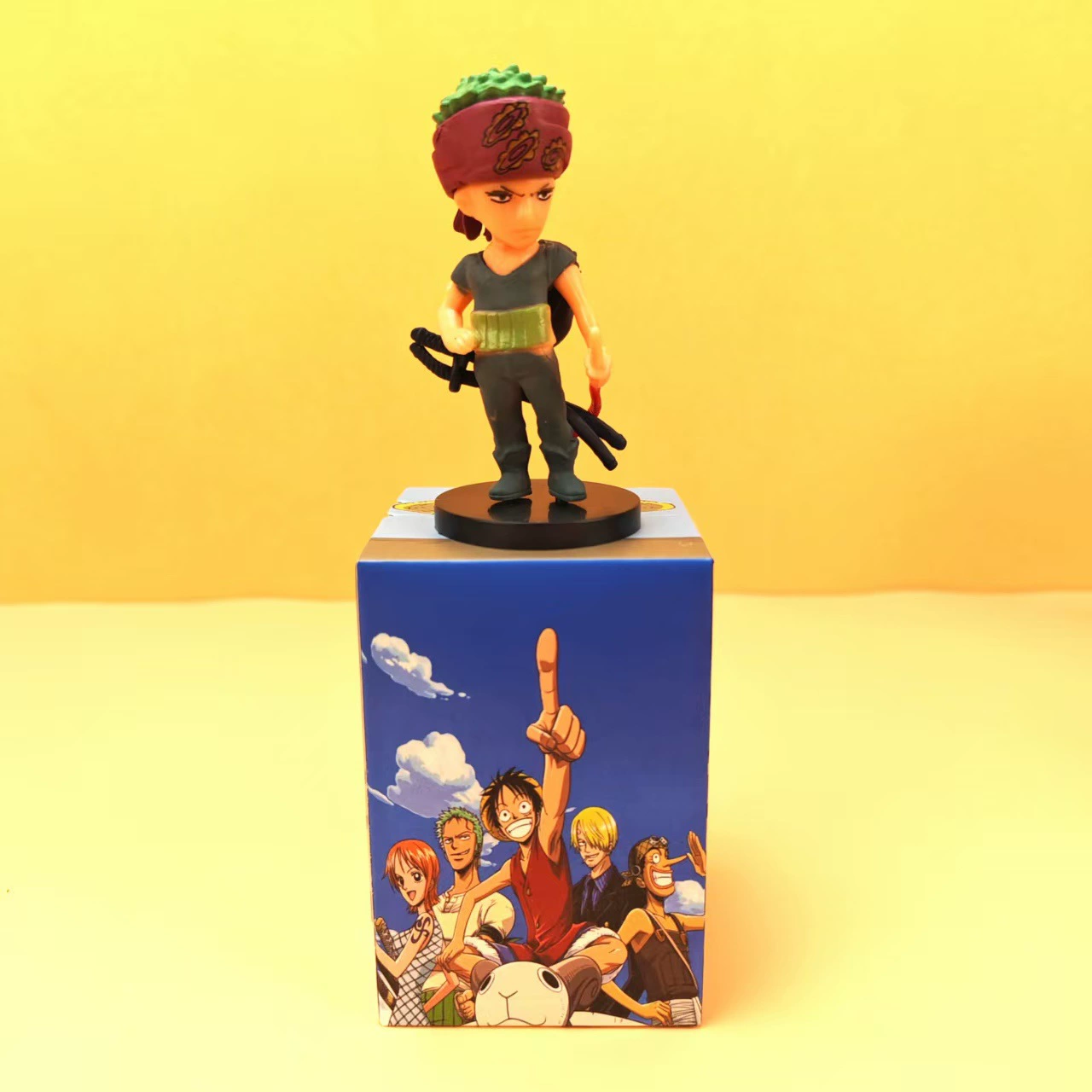 Хит продаж: фигурки One Piece, двумерные фигурки, слеп-боксы, куклы Луффи, детские маленькие подарки, слеп-бокс игрушки