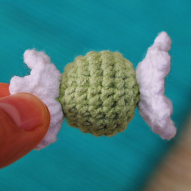 사탕 (회색 녹색)