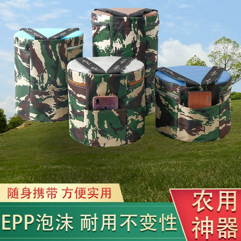 Сельскохозяйственный пенопластовый табурет, тепличный табурет, чесночный табурет, табурет для ягодиц, кожаный табурет, ленивый табурет, небольшой табурет для работы, артефакт для работы на ферме