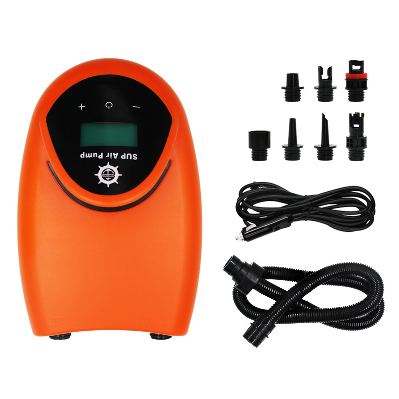SUP Electric Inflator Pump 12V Car High-Pressure Pump Outdoor Portable Inflator for Tent Raft Kayak