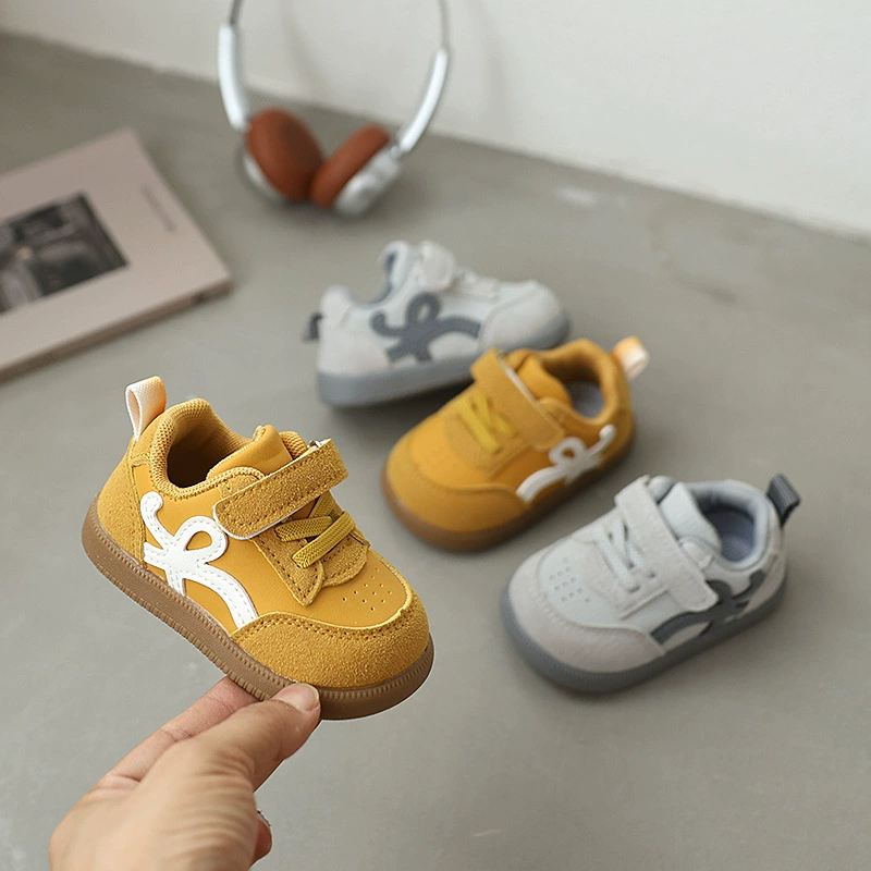 Дропшиппинг детской обуви осень 2025, новые спортивные кроссовки для мальчиков 1-3 года, нескользящие кроссовки для девочек