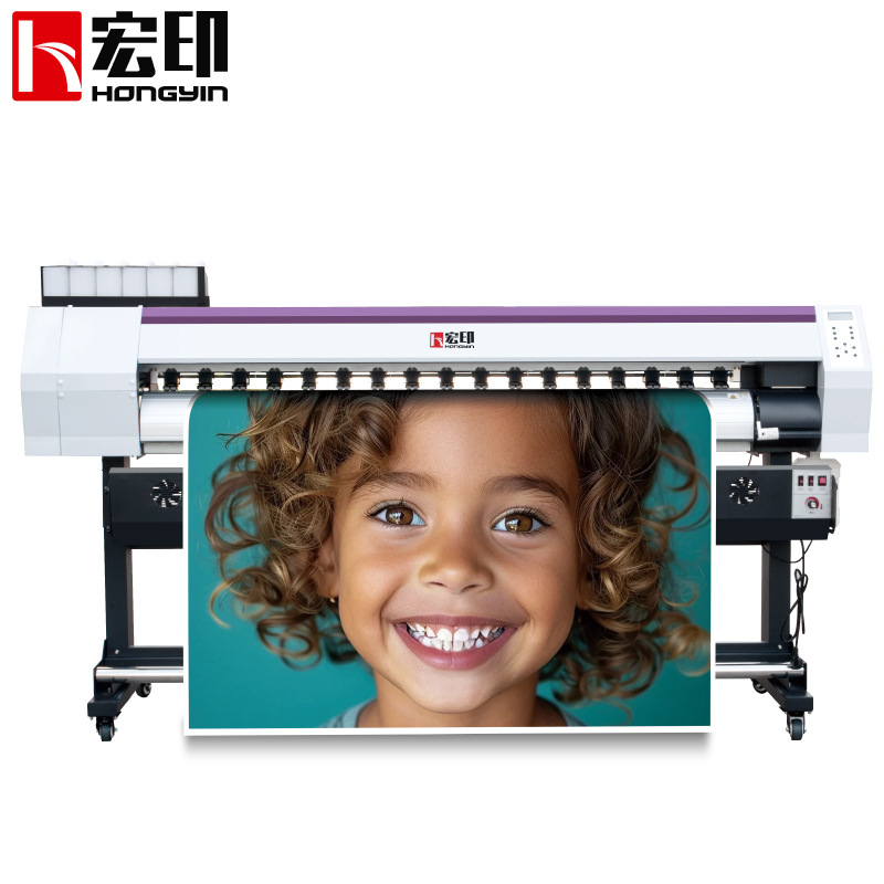 Impresora piezoeléctrica de seis colores de 1,8 metros de alta precisión para interiores y exteriores impresora de pintura decorativa de lienzo de papel de arroz