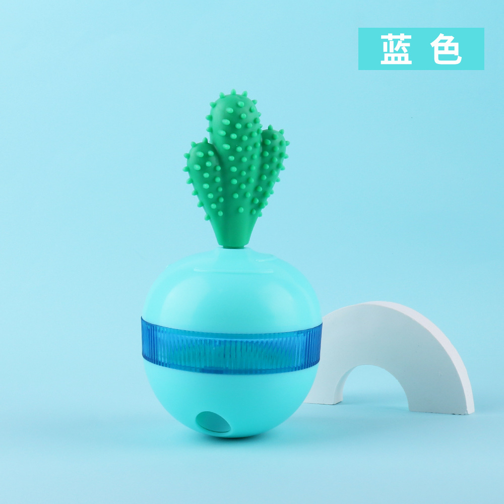 Suministros para mascotas Amazon nuevo vaso de Cactus juguetes de fuga de alimentos mordedura de perro juguetes educativos para mascotas al por mayor