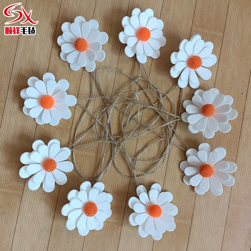 В наличии учебные пособия для детского сада Моделирование Войлок Цветок Цвет прессованные аксессуары для камелий ручной работы DIY нетканый войлочный цветок