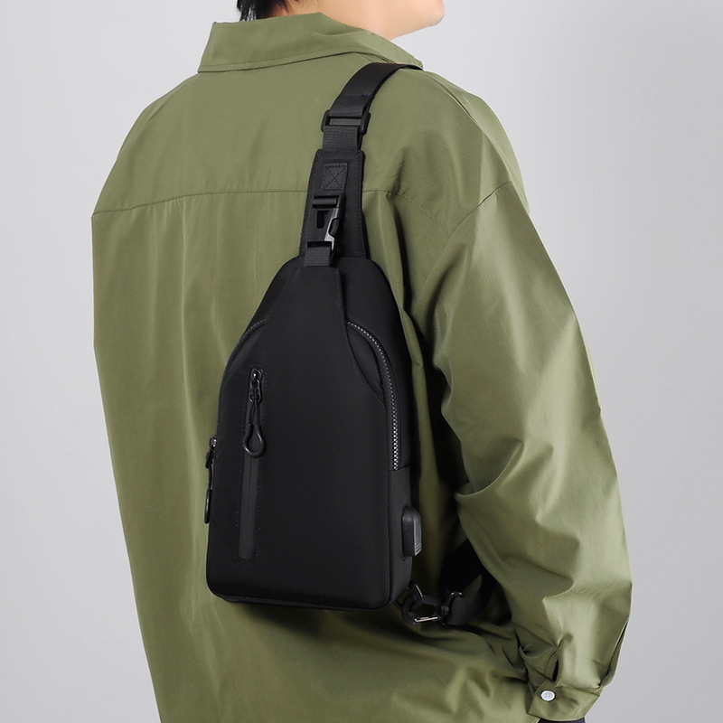 2025 Nuevo Bolso de Pecho para Hombre Bolso Bandolera de Moda Bolso de Hombro Bolso Deportivo Mochila Bolso de Pecho para Hombre Repelente al Agua Venta al por Mayor