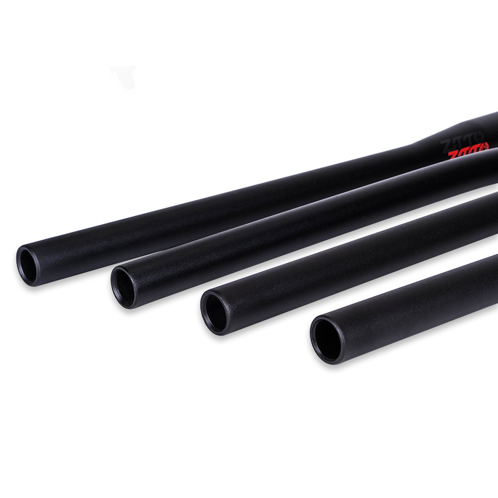 ZTTO venta caliente transfronteriza manija de bicicleta de montaña alargada 31.8MM manillar recto negro manillar de aleación de aluminio