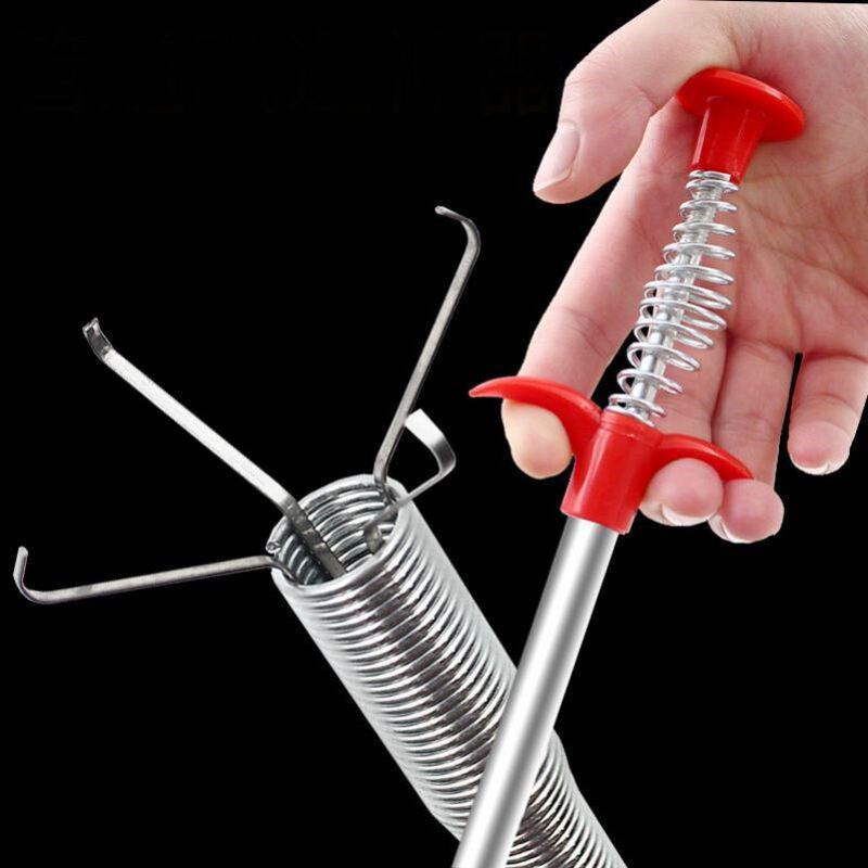 Pipe Four-claw Hook Dredge Sewer Toilet Tool Manual Toilet Grab Hair Cleaning Blockage Household Pipe Four-claw Hook Dredge Sewer Toilet Tool Manual Toilet Grab Hair Cleaning Blockage Household