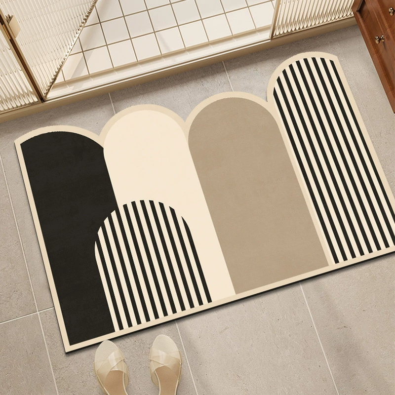 Легкий экстравагантный диатомовый грязевой коврик для домашнего использования