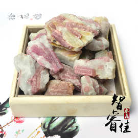 天然梅花碧玺原石水晶原石鱼缸摆件香薰石扩香石水晶装饰品消磁石