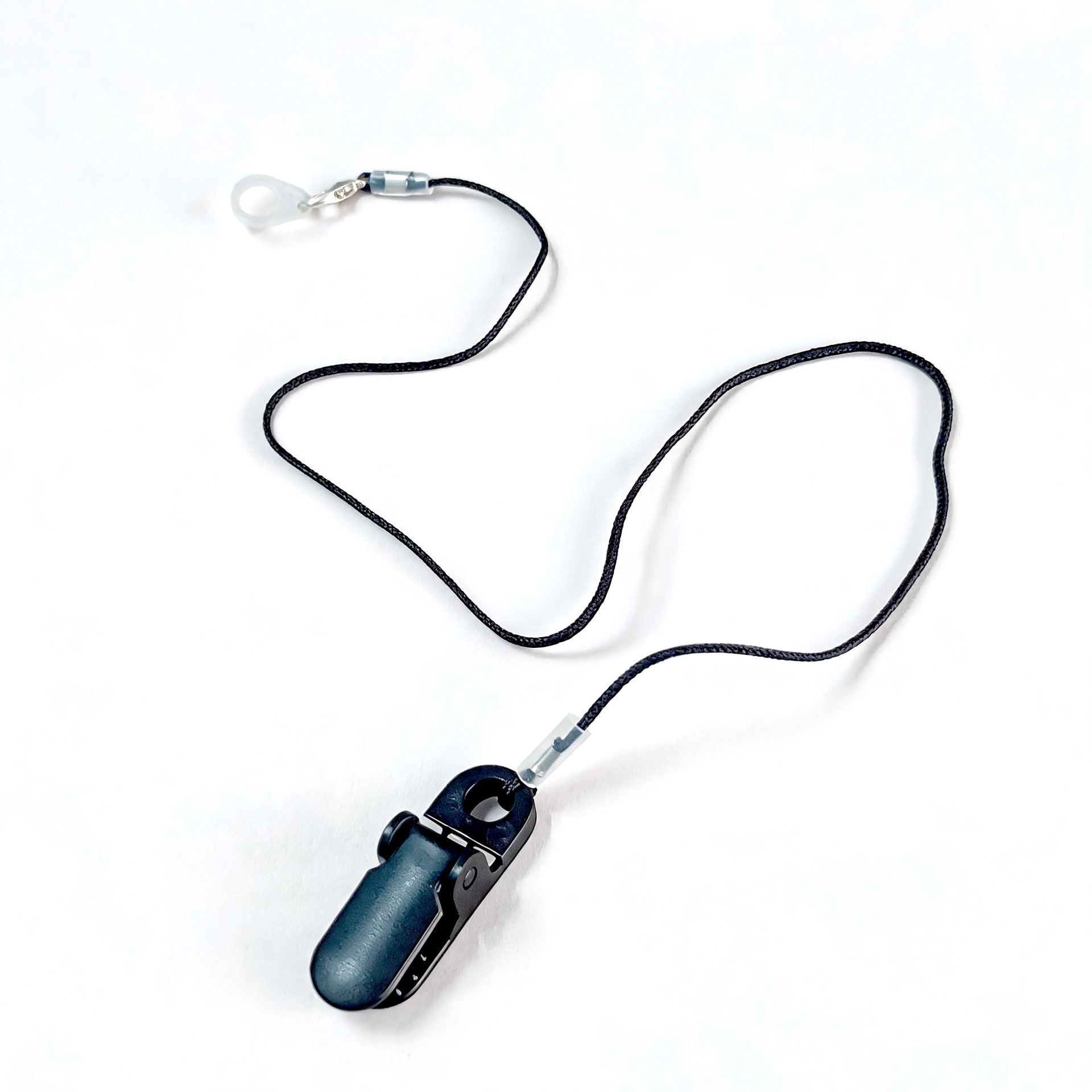 Cordón Antipérdida para Audífono Retroauricular de PP con Anillo de Silicona para Niños y Personas Mayores