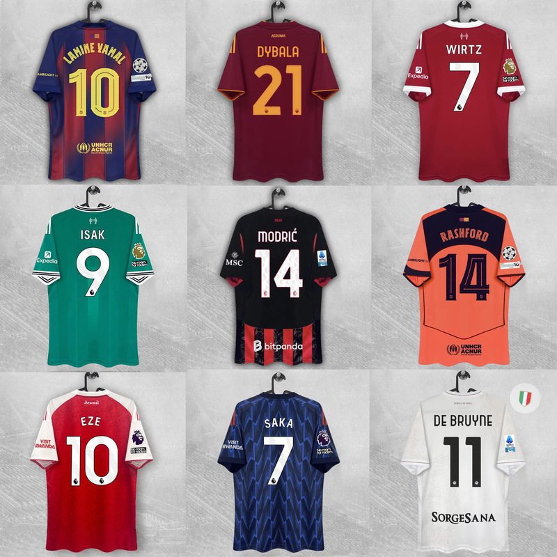 2526 サッカーユニフォーム レアルマドリード ジャージ ベリンガム パリ デュエ デンベレ クリュピュール チェルシー パーマー|undefined