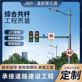 交通安全标识;道路照明灯;信号灯
