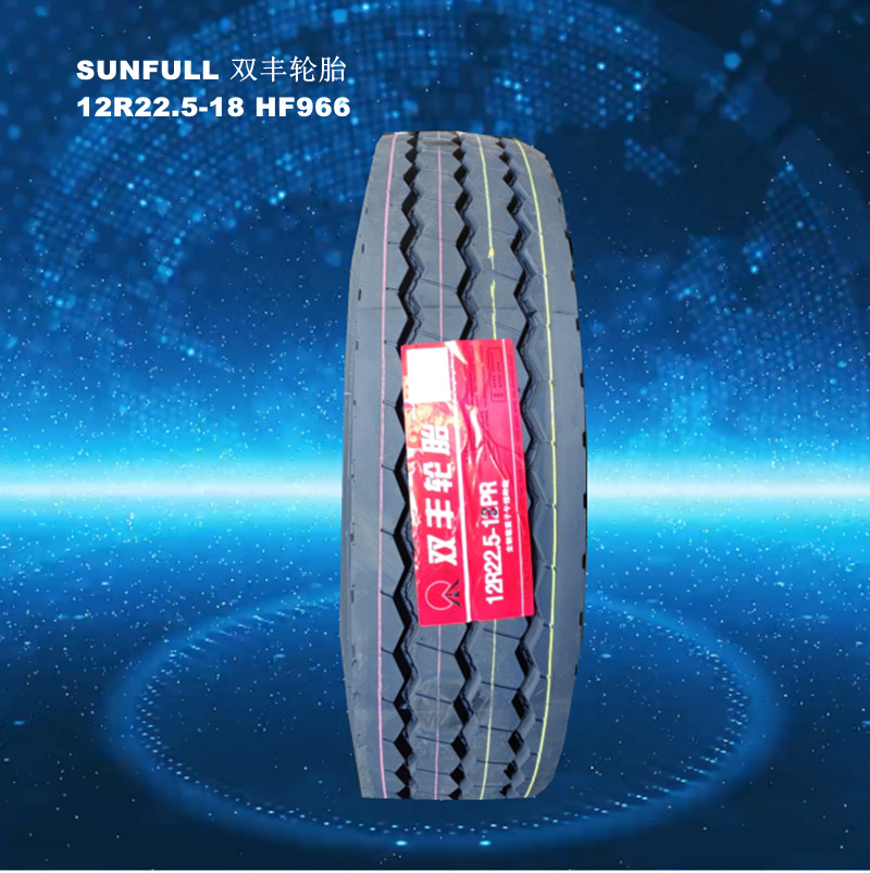 SUNFULL 11R22.5 HF702 HF638 neumático de vacío radial de acero completo
