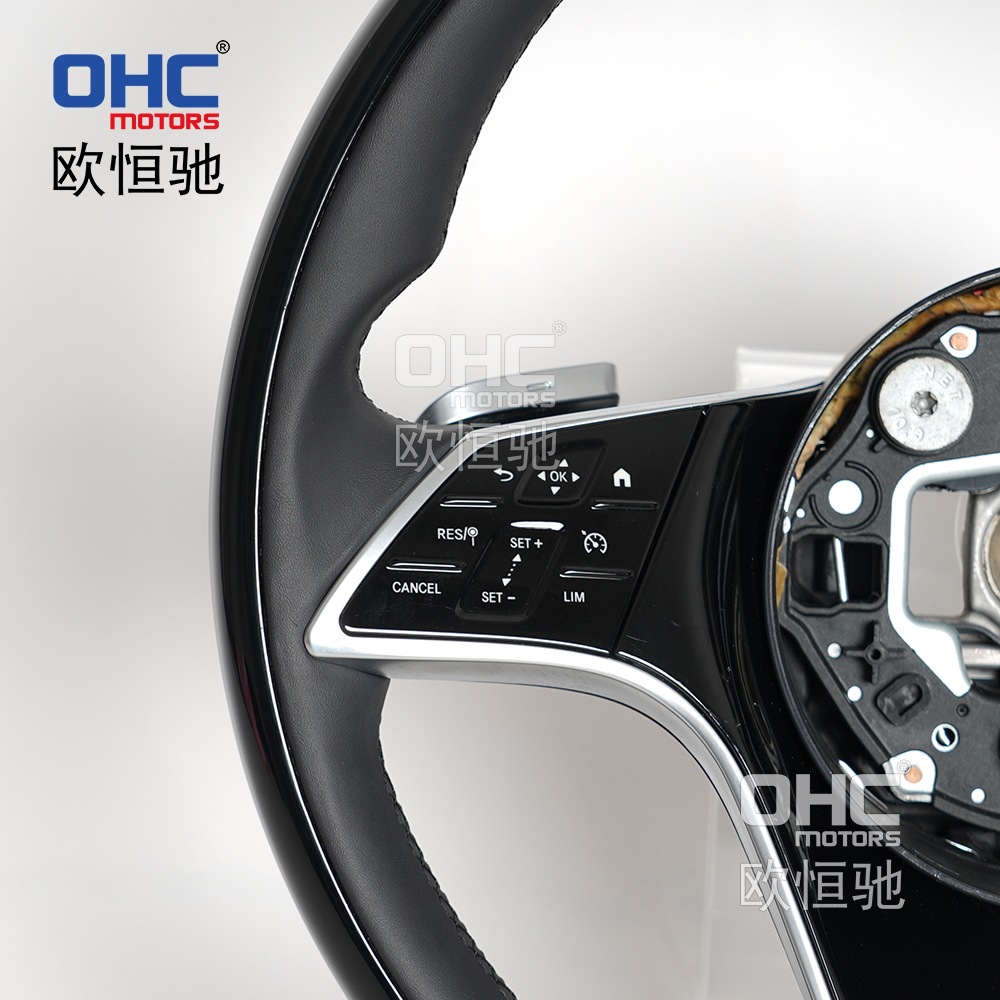 Suitable for 2013-2018 Mercedes-Benz Maybach S-Class S400S450E300 Steering Wheel Assembly Peach Wood Modified High Configuration