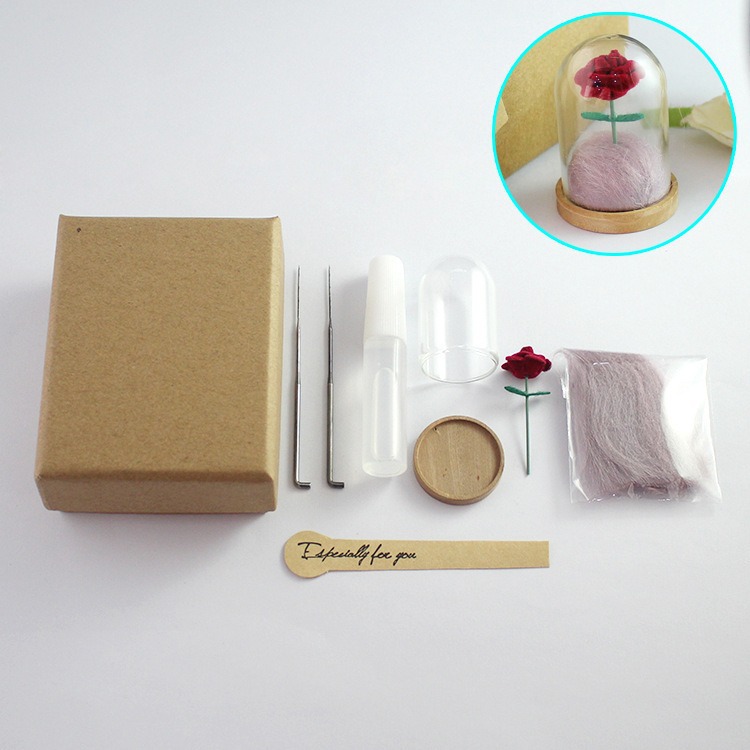 Wool felt, materials set, 38x, 25mm