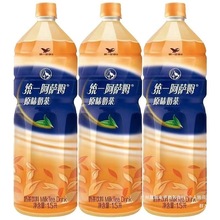 统一阿萨姆奶茶原味奶茶饮料整箱批发1.5L*4/6瓶阿萨姆奶茶大瓶装