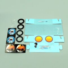 Paper 3D glasses VR science experiment kindergarten children's toys popular science small production diy model primary school equipment