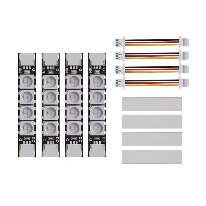 SpeedyBee 2812 RGB proqramlaşdırıla bilən LED zolaq, 4 ədəd