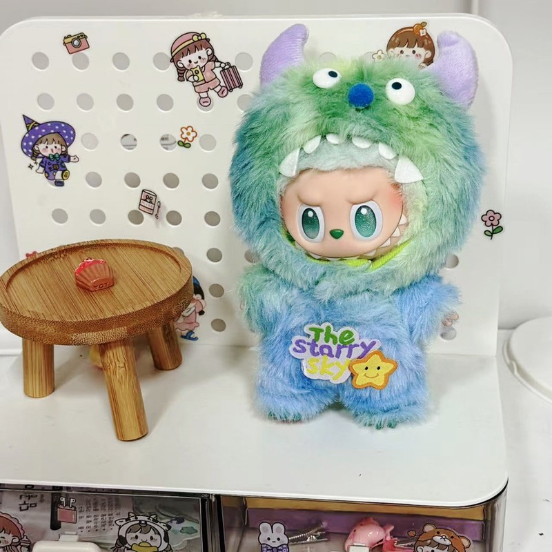 スポット 17 センチメートルラブドール服第一世代、第二世代、第三世代 LABUBU ペンダント人形服スーツアクセサリー周辺服|undefined