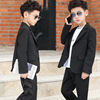 Suit, set for boys, white jacket, shirt, 3 piece set, suitable for teen