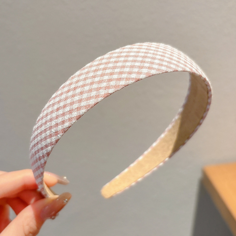 Hermosa y dulce banda de cabello rosa para mujeres, banda de cabello de alta presión craneal, banda de cabello diaria, banda de cabello de niña, tocado de tarjeta de cabello de corazón