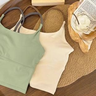 Sling Beauty Back Cross Sports Underwear Women's Shockproof Running Quick-drying Fitness Bra Pilates Training Yoga Vest