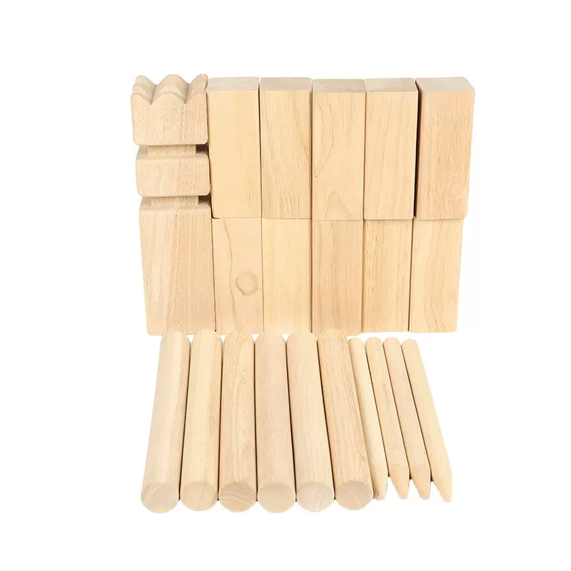 工厂定制木制国王投掷对战游戏玩具来图来样代工厂可印logo批发