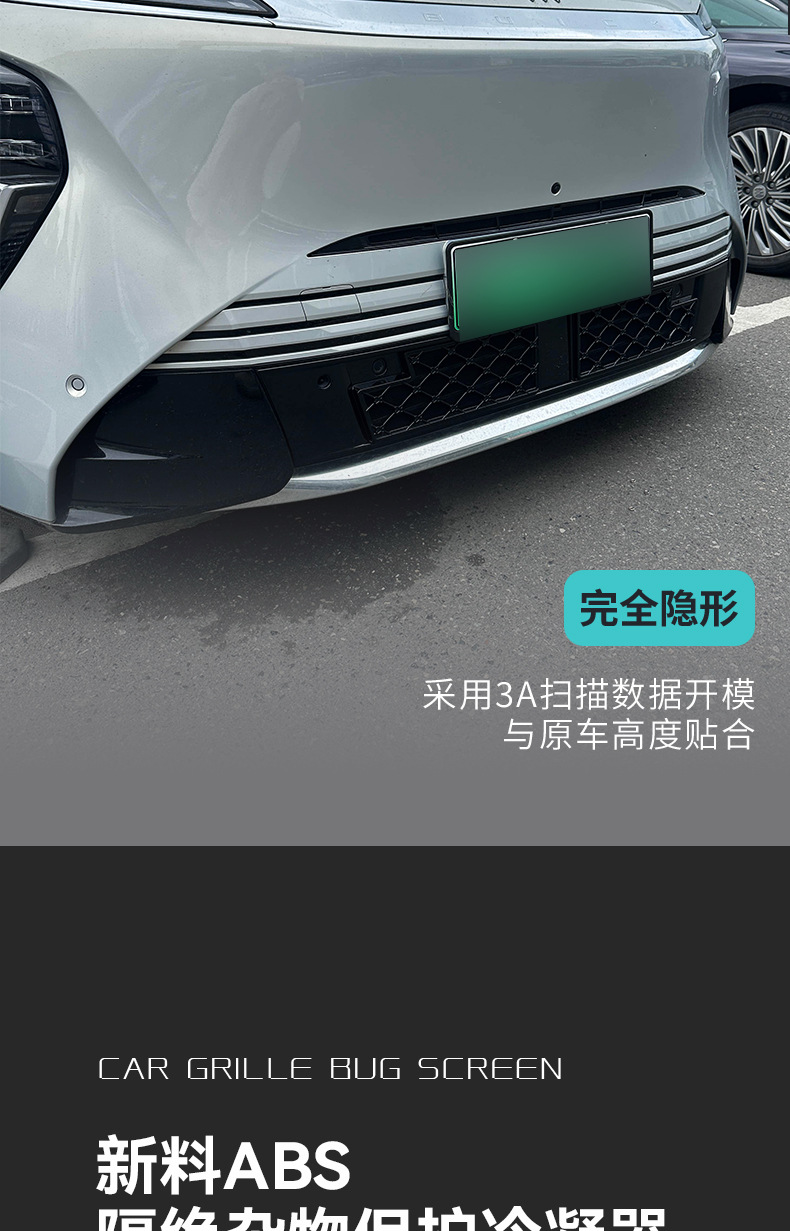 Suitable for Buick Zhijing Shijia, insect-proof net, water tank protection, dust-proof center grille, non-disassembly modification accessories, automotive supplies