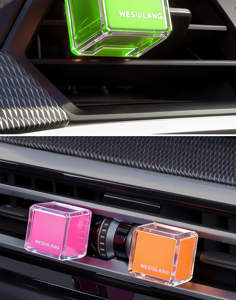 Car Air Freshener 2026 New Model Vent Clip Fragrance Deodorizer for Car Interior Odor Removal Perfume for Vehicle Use