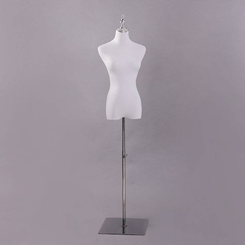 Modelo de tienda de ropa estante leche seda hembra medio cuerpo maniquí mesa modelo de cabeza pantalla estante ventana vestido de novia modelo accesorios femenino image 10
