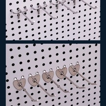 洞洞板置物架多孔板手机配件帽子展示架商店五金工具挂墙货架