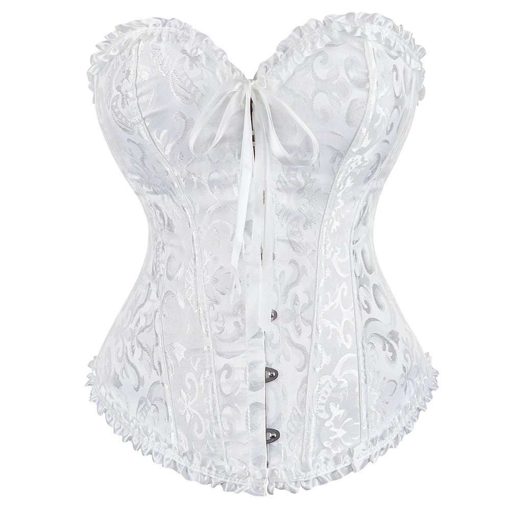 Retro lace brace, corrective bodysuit, tight
