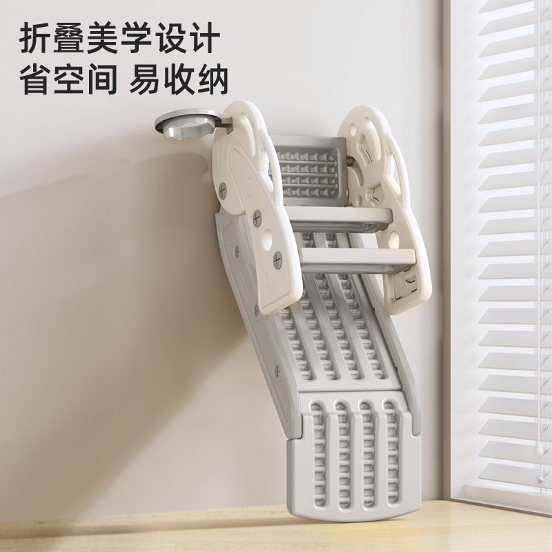 儿童滑滑梯小型宝宝滑梯折叠多功能小孩玩具室内家用家庭游乐场|undefined