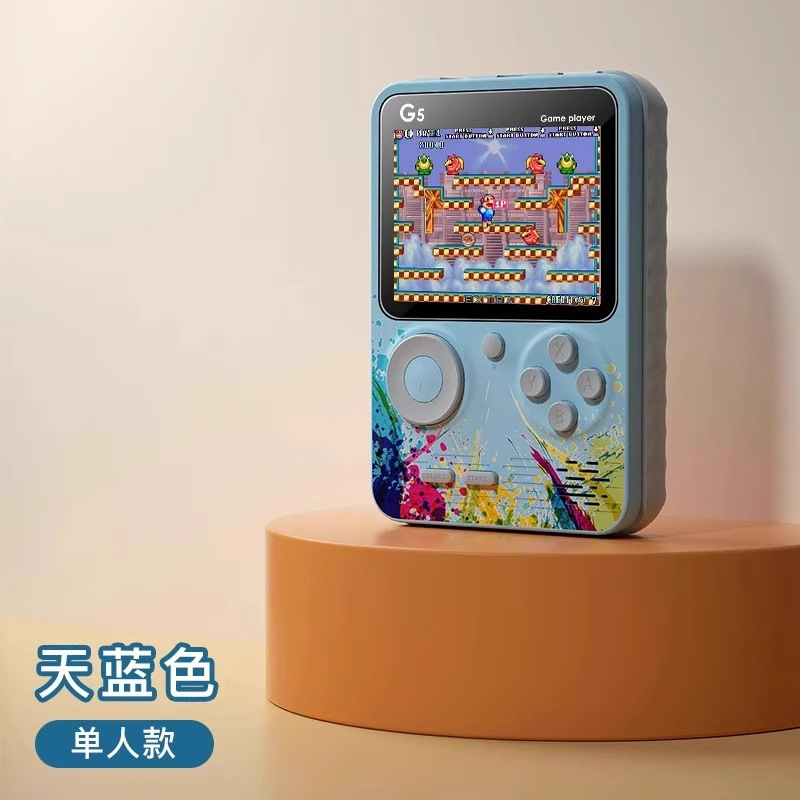 Modelo de juegos de mano para niños no juguete pantalla en color Tetris niños y niñas estudiantes de primaria infancia