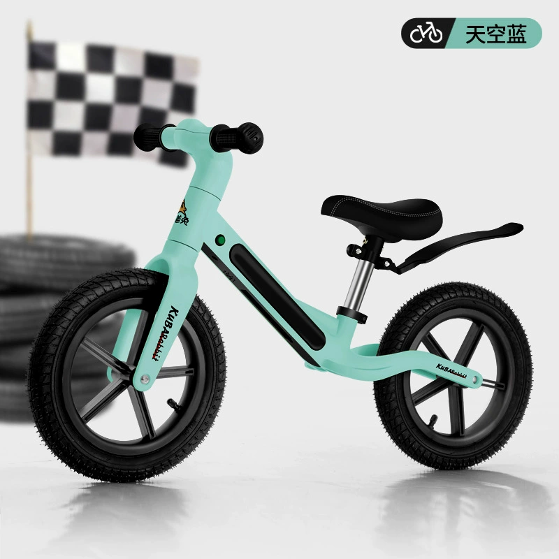 Детский балансбайк с амортизатором, надувное колесо для уличного катания, ходунок, 1-3-6-12 лет