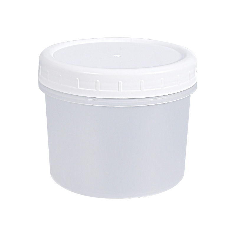 Red Doodle tarro de pudín de leche taza de gelatina PP mousse de helado caja de helado postre de yogur helado resistente al calor