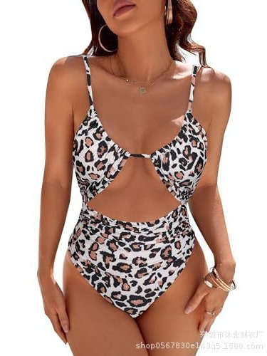 Nuevo traje de baño de una pieza estilo europeo y americano para mujer, sexy y con control de abdomen, de Amazon 2026
