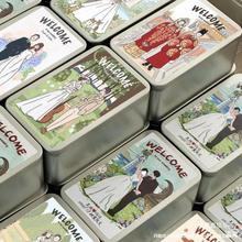 新款喜马口铁桌领证糖盒感糖盒铁盒2024糖盒结婚空盒高级喜糖盒子