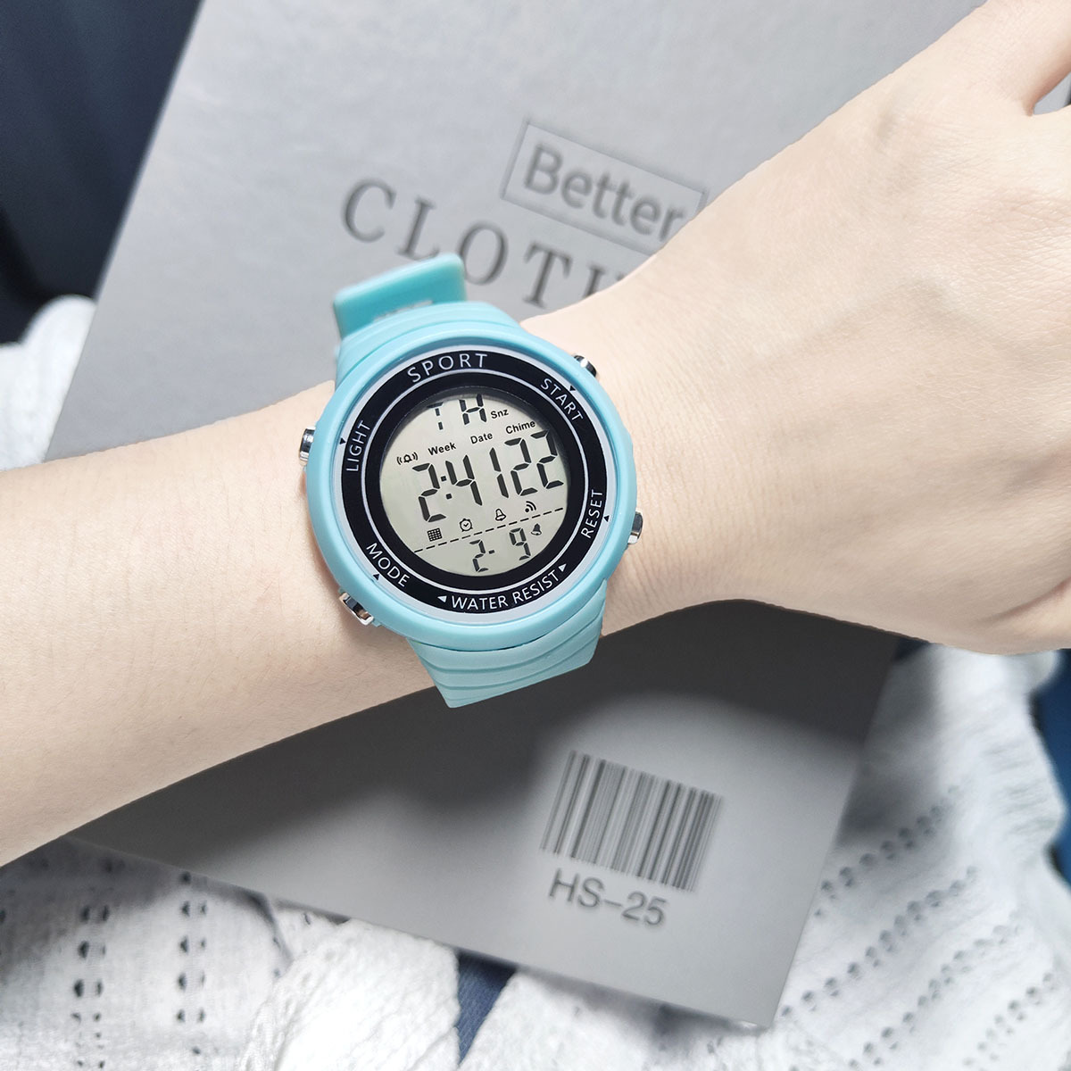 Waterproof, Anti-Fall, Luminous, Niche, High-Looking Student Party Lcd Electronic Watch, Cross-Border Foreign Trade Wholesale Hot Model