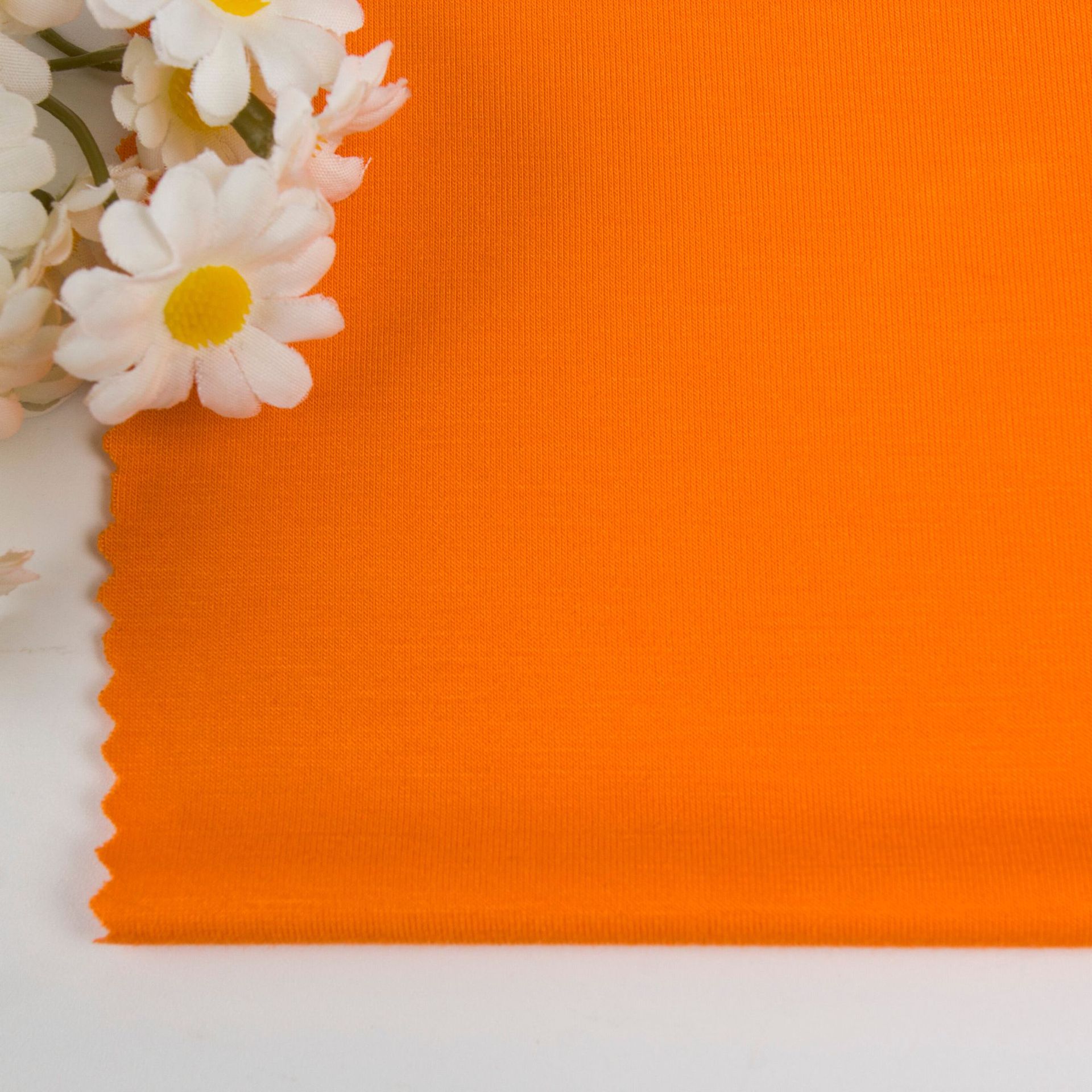 厂家直销内衣内裤汗布面料32s支针织人棉弹力氨纶拉架汗布面料